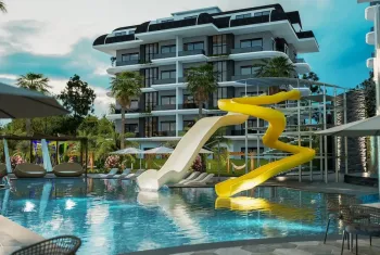 Alanya sea and mountain view Kargicak apartments